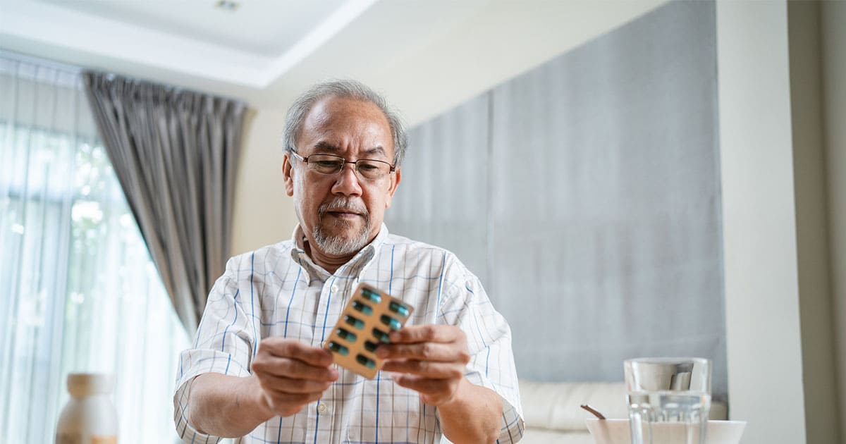 Photo of a senior male